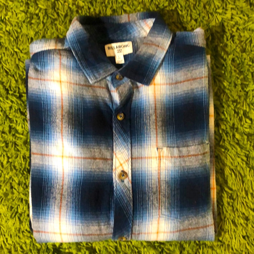 ⭐️ Boys Billabong Coastal Flannel